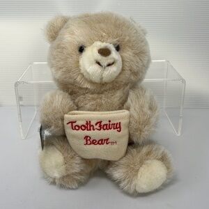 Vintage Tooth Fairy Bear Plush Carousel by Guy 1983 Stuffed Animal Holder